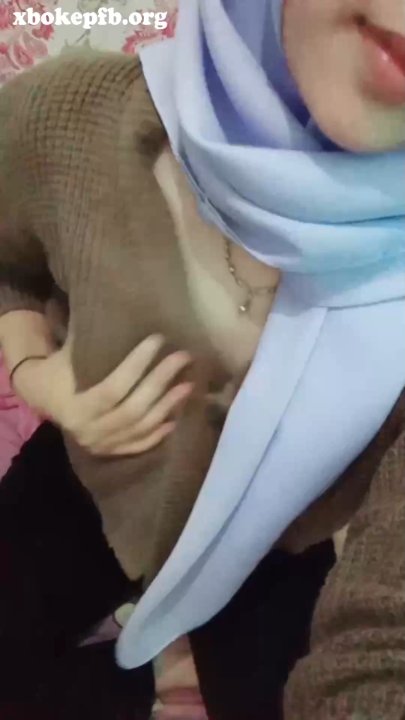 Hijab tocil remas toket
